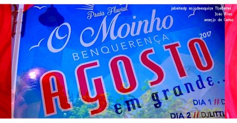 Praia Fluvial o Moinho, Benquerença a 16-7-2017
