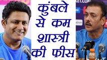 Ravi Shastri to get less Fess than Anil Kumble, Know the amount of their fees । वनइंडिया हिंदी