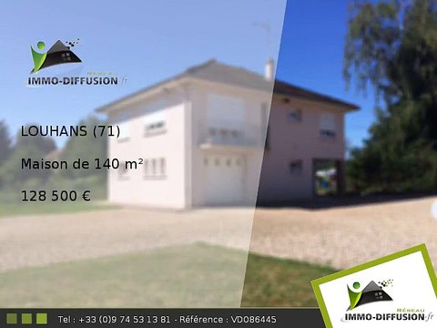 Maison A vendre Louhans 140m2 - 128 500 Euros