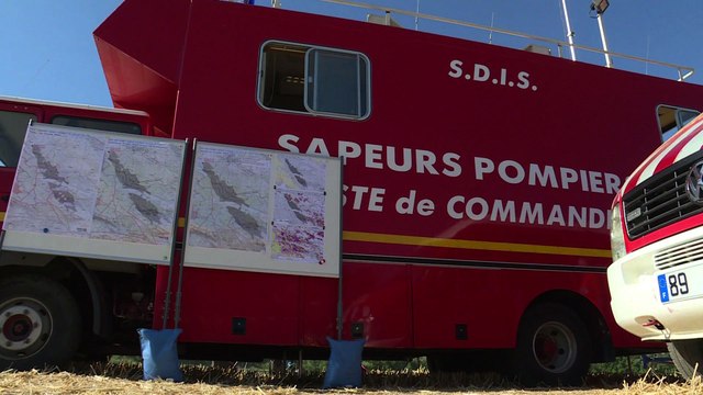 L'incendie de Saint-Cannat stabilisé après une nuit intense