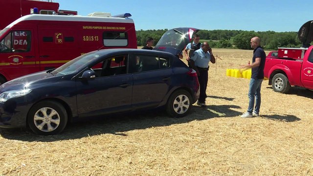 Incendie: la piste du mégot privilégiée à Saint-Cannat