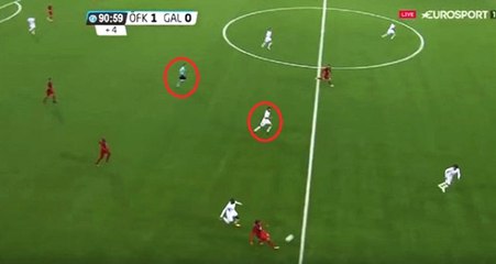 Östersunds Maçında Selçuk İnan'ı Hakem Bile Geçti