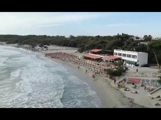 A Torre dell'Orso la mareggiata che ha 'divorato' la spiaggia - Leccenews24