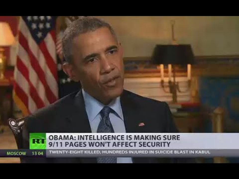 Obama: If we let Americans sue Saudis for 9/11, foreigners will begin suing US non-stop