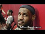 LeBron James Excited About Ray Allen coming to the heat