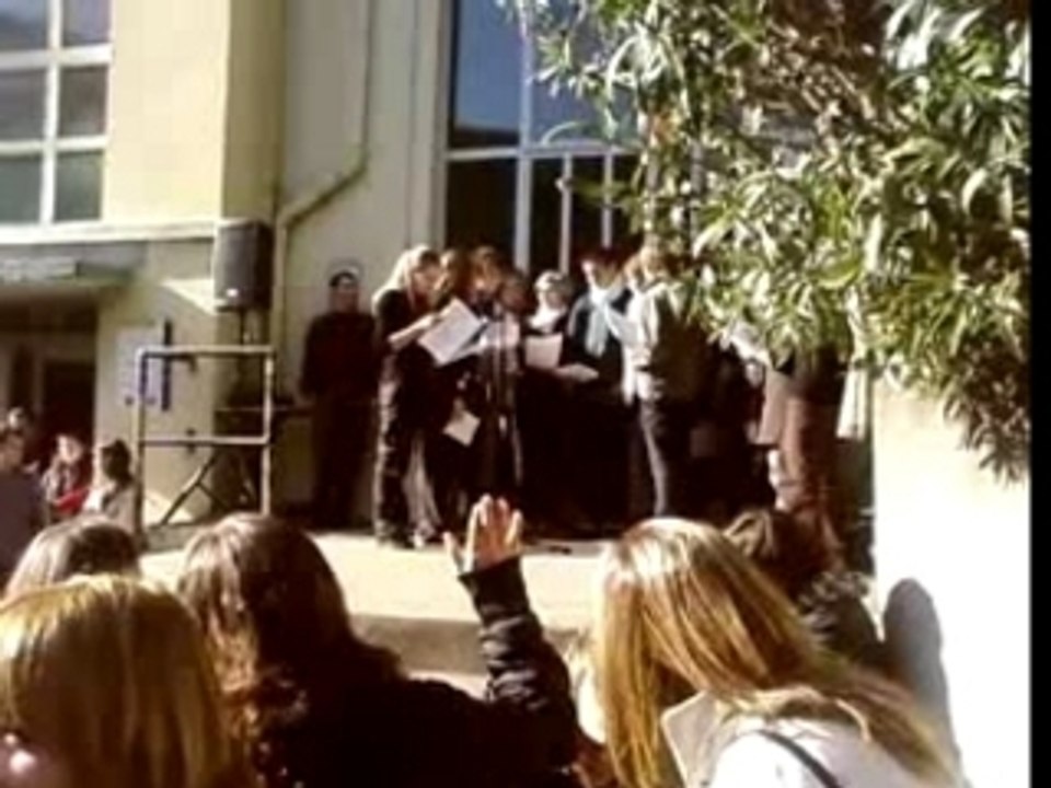 lecture de la lettre de Guy Môquet... >.>