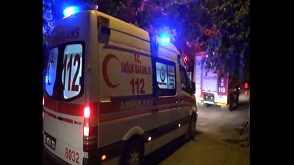 Yemeği ocakta unuttu,hastanelik oldu