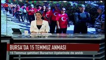 Bursa'da 15 Temmuz anması (Haber 16 07 2017)