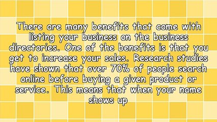 Factors To Consider When Listing Your Business On Business Directories