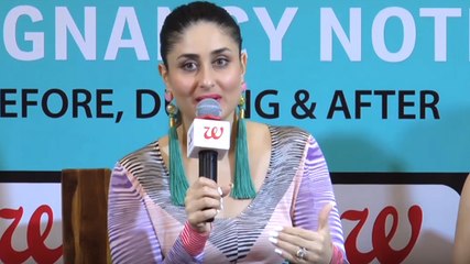 Kareena Kapoor Talks About Her Pregnancy Phase