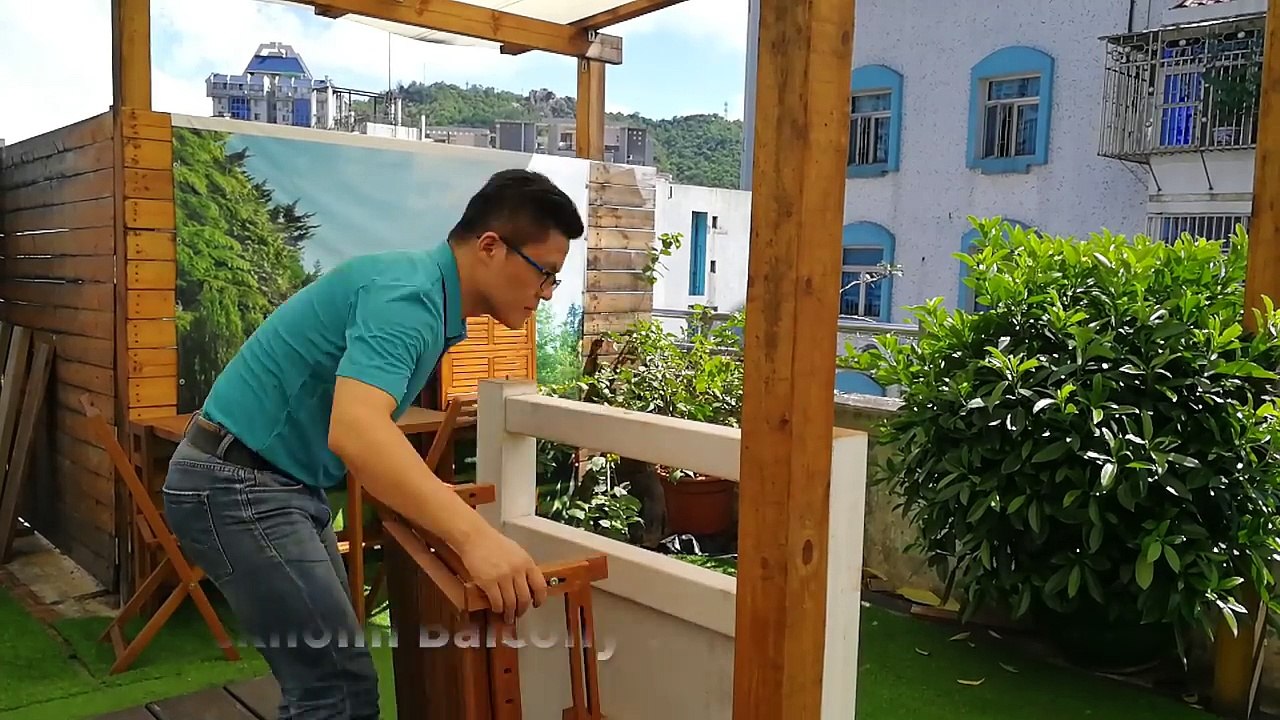 Best Space Saving Design Idea For Small Homes Stockhom Balcony Table