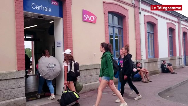 Carhaix. Vieilles Charrues : les festivaliers lèvent le camp