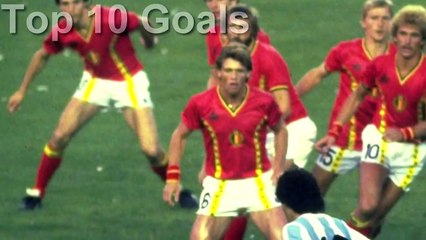 Maradona Top 10 Goles Top 10 Regates