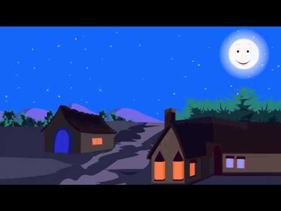 The Man in the Moon - Nursery Rhyme (HD)