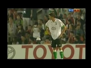 But de Guily contre le Racing Santander