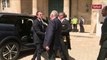 Conférence des territoires: Emmanuel Macron arrive au Sénat