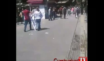 Yüksel direnişçilerine polis müdahalesi: 4 gözaltı