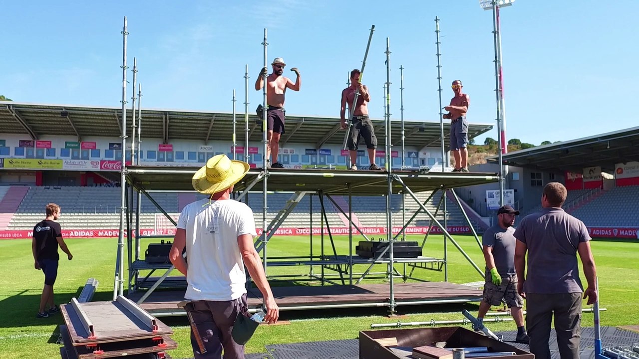 Le stade de l'ACA dans les starting-blocks pour le Festival Mi
