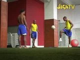 Ronaldinho, Roberto Carlos et Robinho