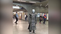 Game of Thrones White Walkers overrun busy London station