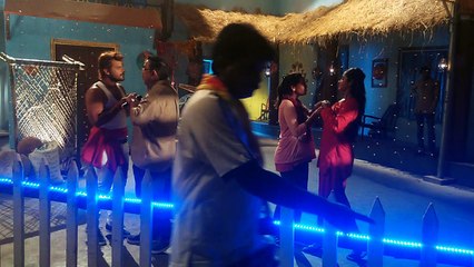 KHESARI LAL YADAV AUR KAAJAL RAGHWANI KI AANEWALI FILM KE SONG REHARSAL PAR..