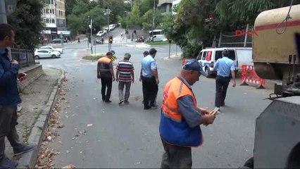 Beşiktaş Saray Caddesi'nde Bomba Uzmanı Incelemesi