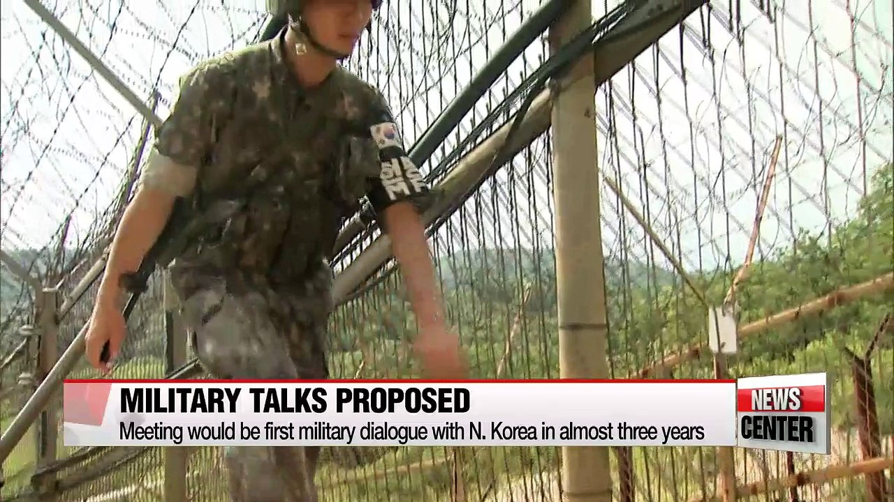 South Korea proposes military talks to North Korea
