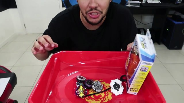 COMPREI R$ 250 REAIS EM BEYBLADE E BATALHEI (MODELOS RAROS)