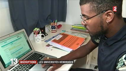 Inscriptions : les universités débordées