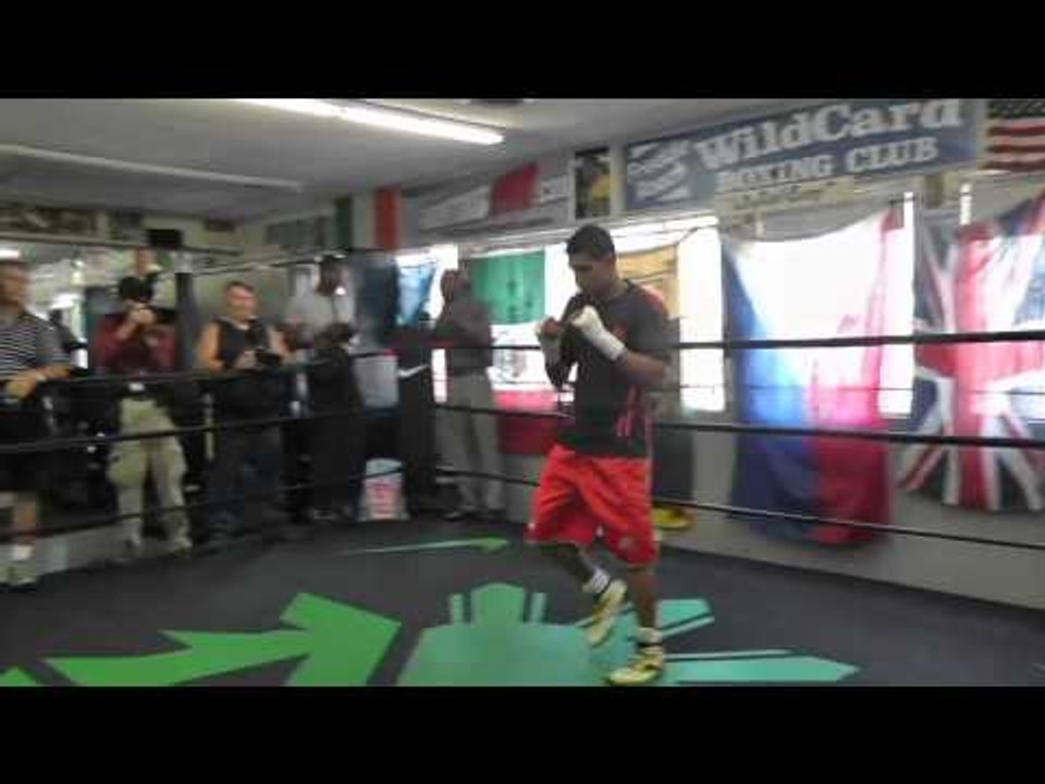 Amir Khan Shadowboxing