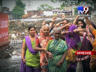 Monsoon Woes : Filth-ridden Narol in dire need of cleanliness drive - Tv9 Gujarati