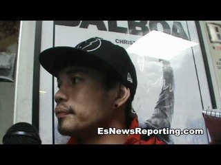 Donaire talks about fighters who call him out