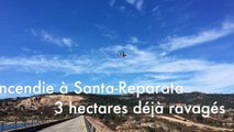 Incendie en cours à Santa-Reparata