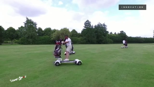 GOLF - Matériel : Golfboard, le surf des fairways