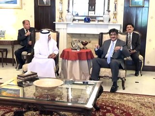 Sindh CM meets UAE Minister