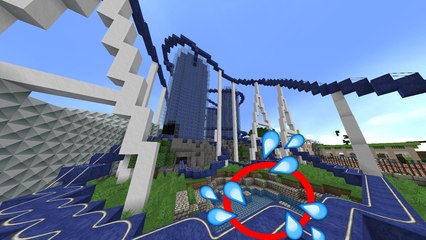 TUTO MINECRAFT | Effet eau dans une attraction !