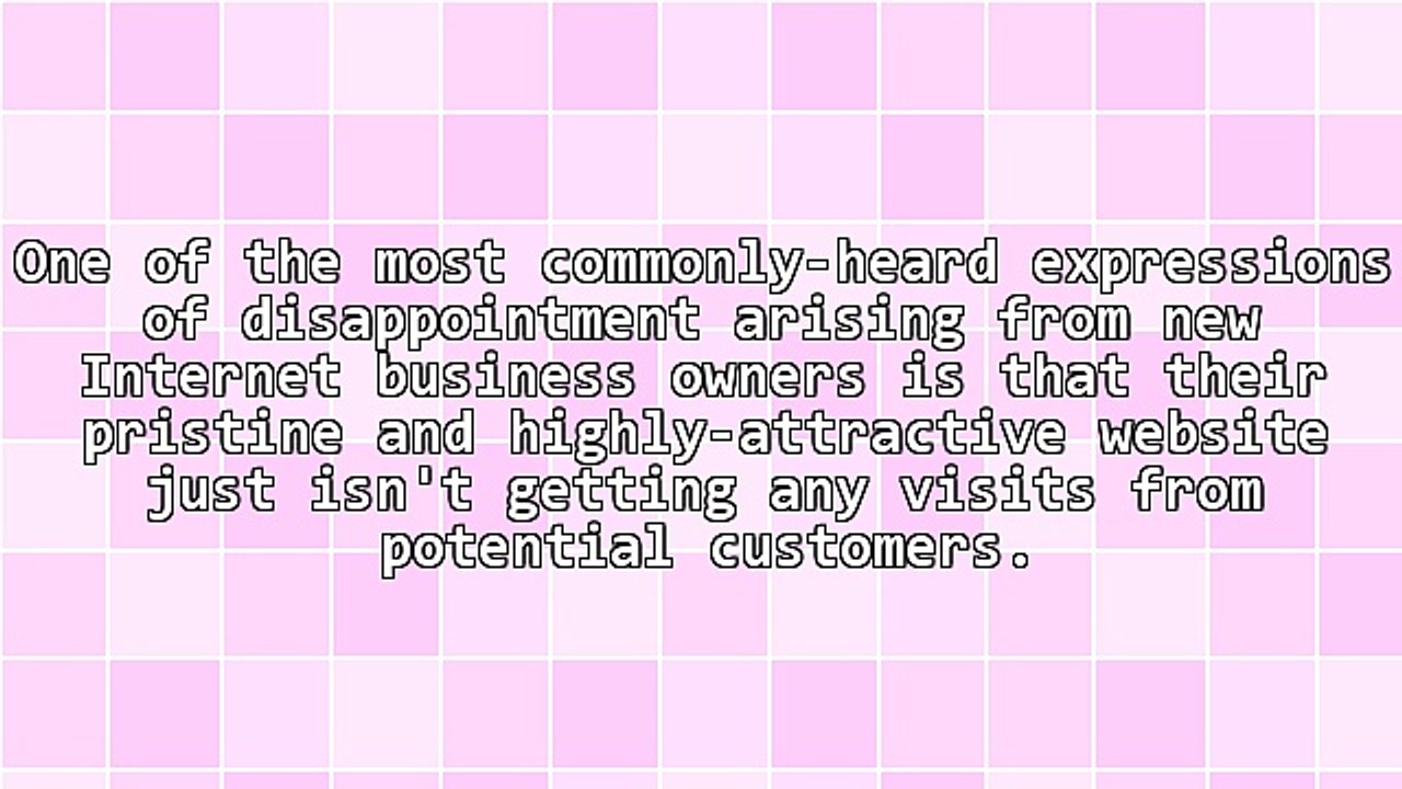 Why Isn't Your Web Site Getting Visited?