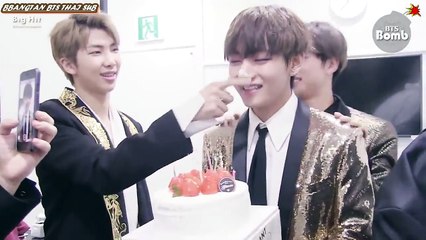 [THAI SUB] BANGTAN BOMB Happy Birthday to V @ KBS 2016