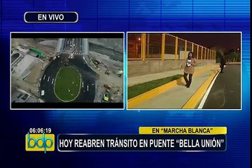 Puente Bella Unión: hoy se inicia 'marcha blanca'