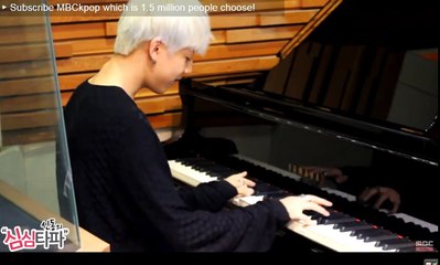 GOT7 - Bambam playing piano. แบมแบมเล่นเปียโน ฮย็องทุกคนยืนให้กำลังใจขำดังเชียว(2014)