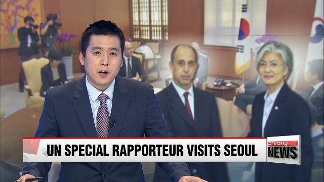 FM Kang met with UN special rapportuer to discuss N.Korean human rights