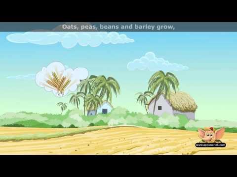 Oats Peas Beans Barely - Nursery Rhyme with Lyrics (HD)