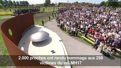 Vol MH17:un "bois du souvenir" inauguré trois ans après le crash