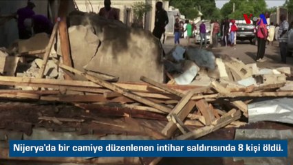 Nijerya’da Camiye İntihar Saldırısı