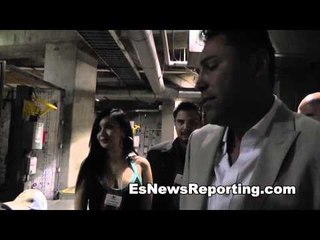 Oscar De La Hoyas advice to all the up and coming fighters