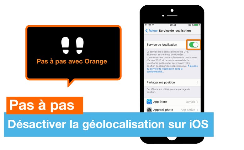 Pas A Pas Desactiver La Geolocalisation Sur Ios Orange Video Dailymotion
