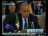 #غرفة_الأخبار | كلمة الجزائر في مؤتمر اعادة اعمار غزة بالقاهرة