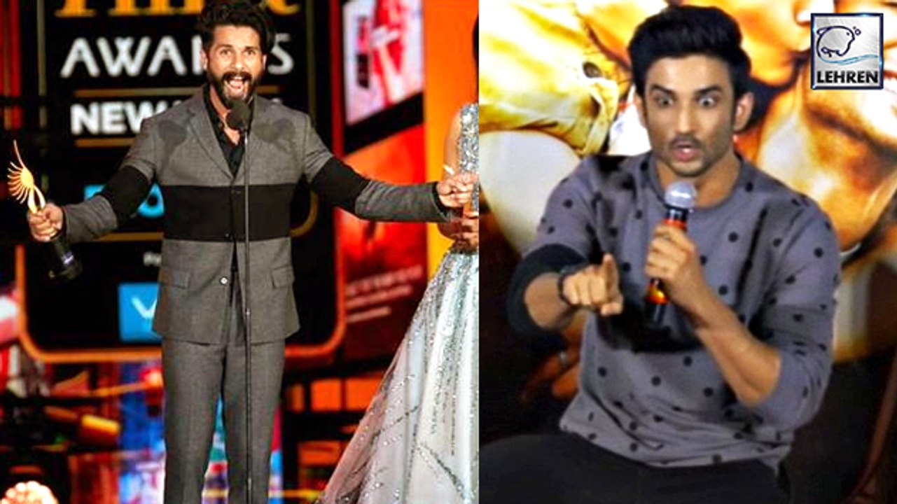 Sushant Singh Rajput & Shahid Kapoor Fight For IIFA Best Actor Award