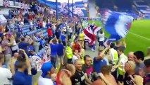 Glasgow Rangers & Sheffield Wednesday fans tribute to Lee Rigby.