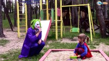 Spiderman is PREGNANT! Doctor injection Big Belly w/ Frozen Elsa Joker Superhero Funny